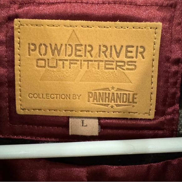 Powder River Outfitters Aztec Wool-Blend Belted Coat Jacket L - Picture 5 of 9